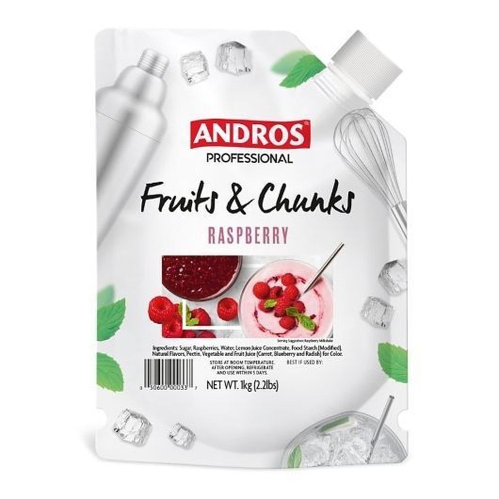 Raspberry Fruits & Chunks 2.2 kb X 6 ea/per case