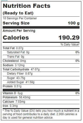 Raspberry Fruits & Chunks 2.2 kb X 6 ea/per case