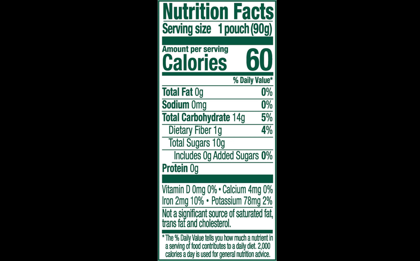 Mango, Banana & Passion - 18 count fruit pouches
