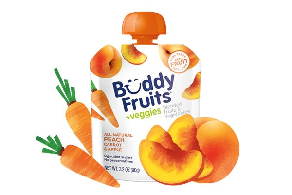 Peach, Carrot & Apple - 18 count tray