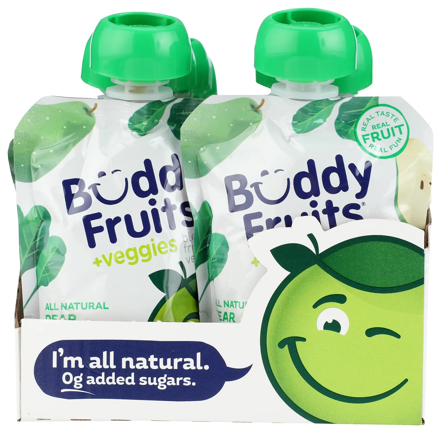 Pear, Spinach & Apple - 18 count tray