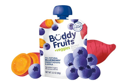 Blueberry, Sweet Potato & Apple - 18 count tray
