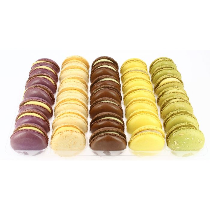 Signature Exotic Macarons Pack Size: 3/35pc